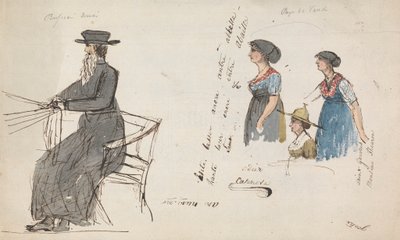 Venäläinen kuljettaja ja Pays de Vaud tekijältä Isaac Weld