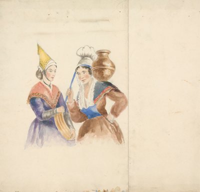 Duas mulheres em trajes coloridos finlandeses tekijältä Isaac Weld