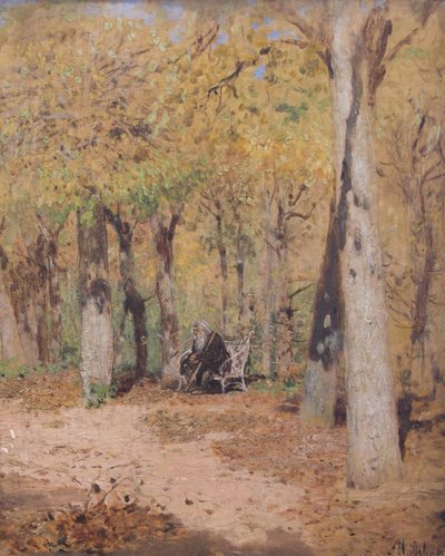 Syksyn mietteitä, 1883 tekijältä Isaak Ilyich Levitan
