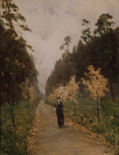 Syksyinen päivä. Sokolniki, 1879 tekijältä Isaak Ilyich Levitan
