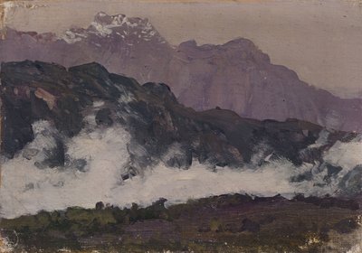 Alpit, 1897 tekijältä Isaak Ilyich Levitan