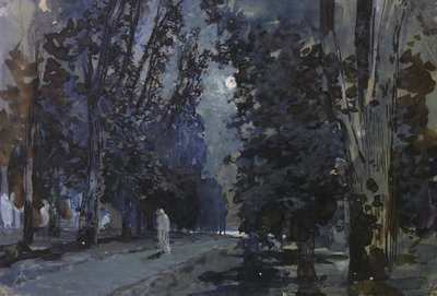 Varjot. Kuutamoyö, 1880-luku. tekijältä Isaak Ilyich Levitan