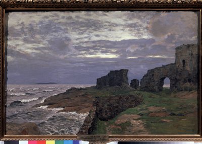 Menneisyyden jäänteitä, Twilight, Suomi - Isaak (Isaac) Ilyich Levitan (1860-1900) maalaus, öljy kankaalle tekijältä Isaak Ilyich Levitan