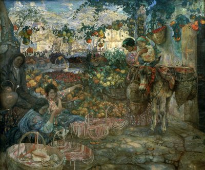 Italia, 1911 tekijältä Isaak Israilevich Brodsky