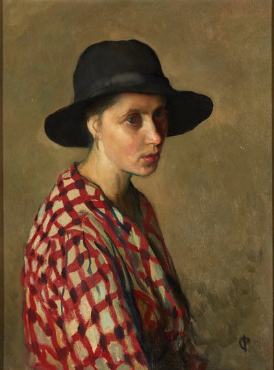 Talonpoikatyttö (öljy kankaalle) tekijältä Isabel Codrington