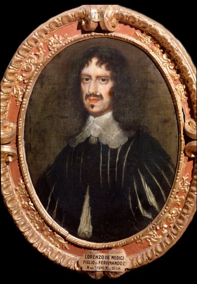Lorenzo de Medicin muotokuva, Firenzen mecene (maalaus tekijältä Isacco Campo