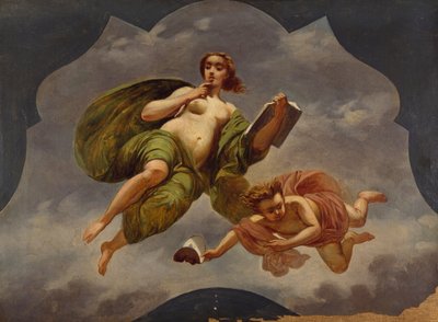Komedia, Isacco Gioacchino Levi (1818-1908), sketsi tekijältä Isacco Gioacchino Levi