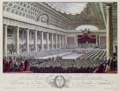 Estates Generalin avajaiset Versailles