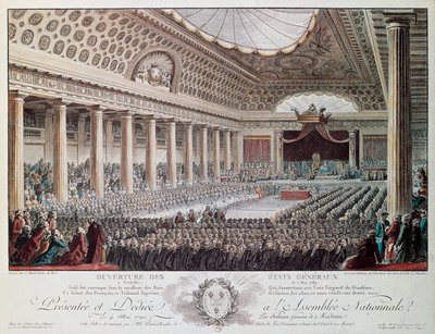 Kenraalin osavaltioiden avajaiset Versailles