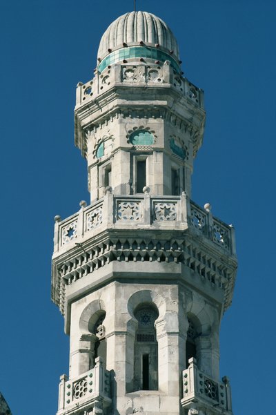 Minareetin yksityiskohta (kuva) tekijältä Islamic School