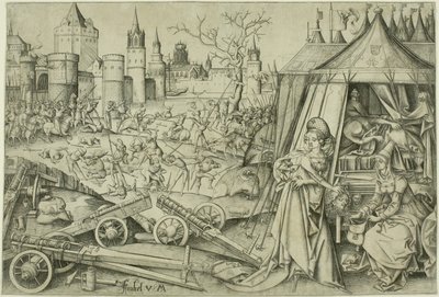 Judith, n. 1495 tekijältä Israhel van Meckenem