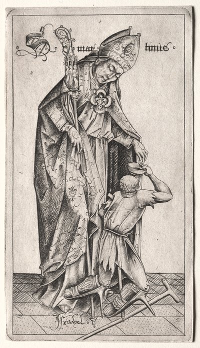 St. Martin. tekijältä Israhel van Meckenem