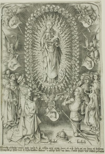 Rukousnauhan Madonna tekijältä Israhel van Meckenem the younger