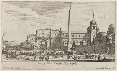Madonna del Popolo -aukio tekijältä Israël Silvestre