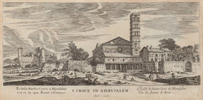 S. Croce Jerusalemissa tekijältä Israël Silvestre
