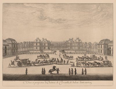 Näkymä ja perspektiivi Versailles