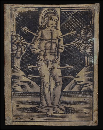 Pyhä Sebastian tekijältä Italian 16th Century