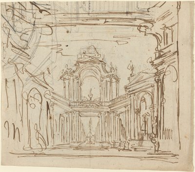 Lavasuunnittelu tekijältä Italian 18th Century