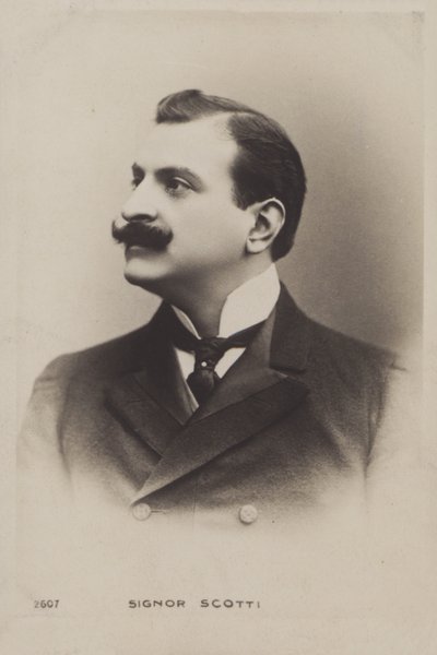Antonio Scotti, italialainen oopperabaritoni tekijältä Italian Photographer
