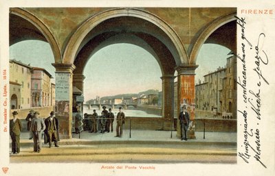 Ponte Vecchion arcade, Firenze tekijältä Italian Photographer