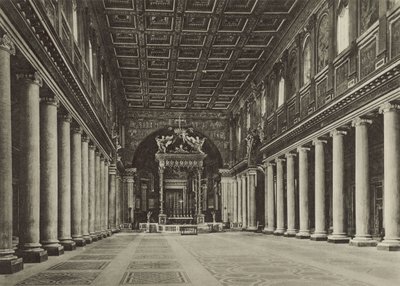S Maria Maggioren basilika, sisällä tekijältä Italian Photographer