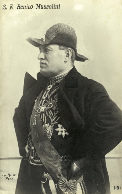 Benito Mussolini tekijältä Italian Photographer