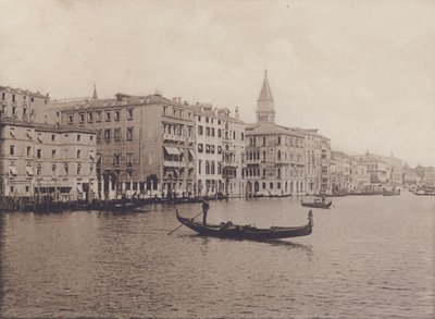 Canal Grande, Hotellit (m/w kuva) tekijältä Italian Photographer