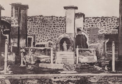 Casa Di Marco Lucretius, Marcus Lucretiuksen talo (valkoinen kuva) tekijältä Italian Photographer