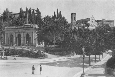 Firenze, San Miniato al Monten kirkko (valkoinen kuva) tekijältä Italian Photographer