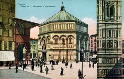 Firenze, San Giovannin kirkko tai kastekappeli tekijältä Italian Photographer