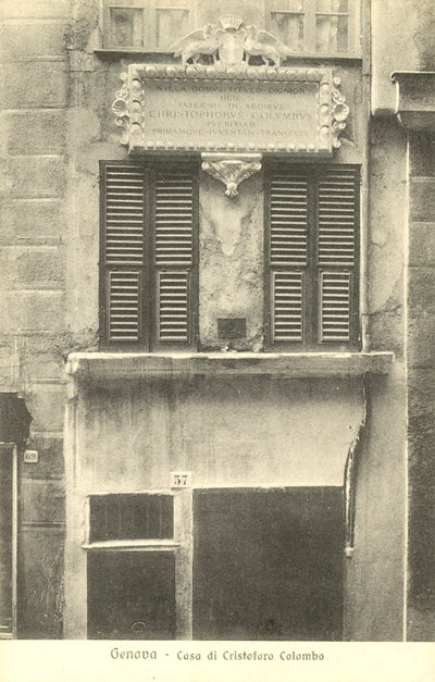 Genova, Italia, Christopher Columbuksen talo tekijältä Italian Photographer