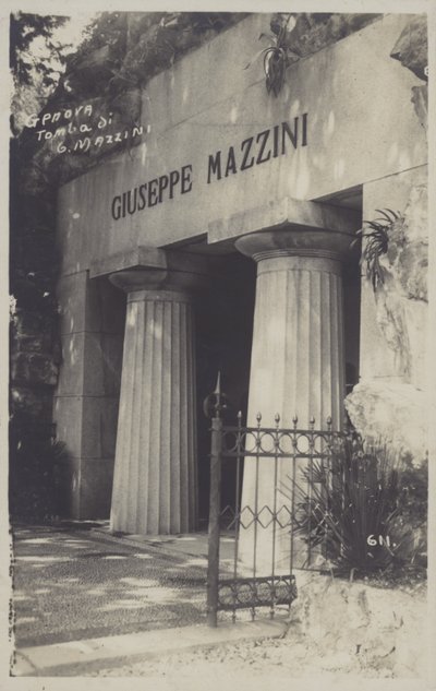 Genova, Giuseppe Mazzinin hauta (m/w kuva) tekijältä Italian Photographer