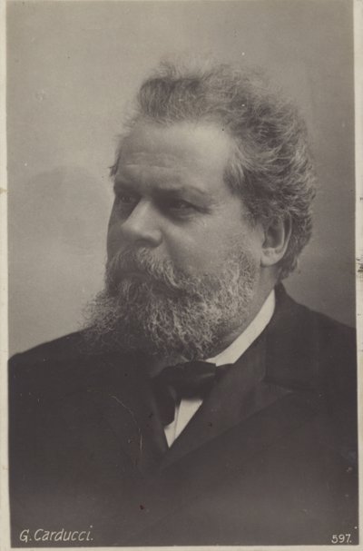 Giosue Carducci (1835-1907), Nobel-palkittu italialainen runoilija tekijältä Italian Photographer