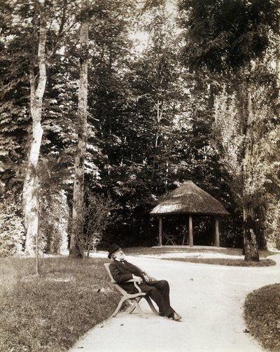Giuseppe Verdi Villa Verdin puutarhassa, Sant