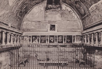 Interno Dei Bagni Del Foro, Forumin kylpylän sisustus (m/v kuva) tekijältä Italian Photographer