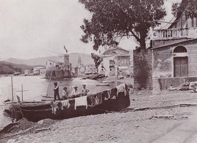 Italia: Rapallo, satama (m/w kuva) tekijältä Italian Photographer
