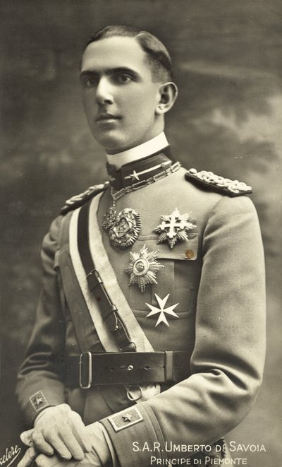 Italian kuningas Umberto II tekijältä Italian Photographer