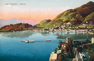 Maggiore-järvi, Laveno (värikuva) tekijältä Italian Photographer