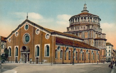 Milano / Milano: S Maria della Grazie -kirkko (värikuva) tekijältä Italian Photographer