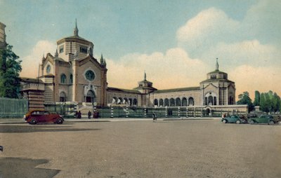 Milano / Milano: Monumentaalinen hautausmaa (värikuva) tekijältä Italian Photographer