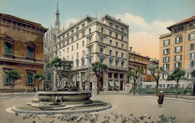 Milano / Milano: Piazza Fontana (värikuva) tekijältä Italian Photographer