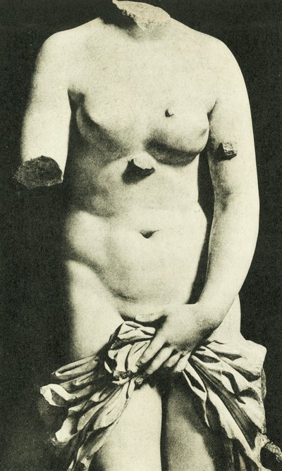 Museo, Syracusan Venus, 3. vuosisata eKr. Credesis (s/w-kuva) tekijältä Italian Photographer