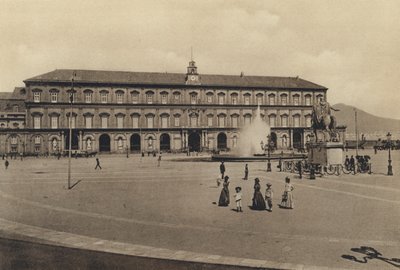Napoli: Palazzo Reale (m/w kuva) tekijältä Italian Photographer