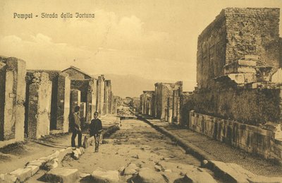 Pompei, Italia, Strada Della Fortuna tekijältä Italian Photographer