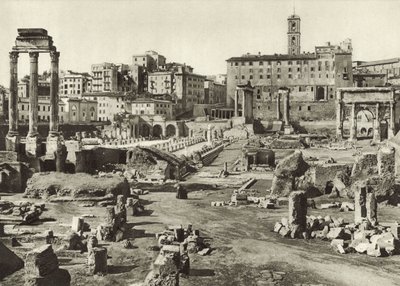 Forum Romanum ja Basilica Julia tekijältä Italian Photographer