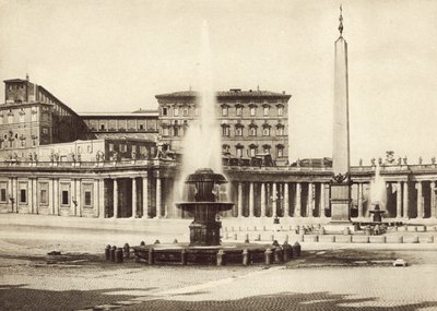 Pyhän Pietarin aukio ja Vatikaanin palatsi tekijältä Italian Photographer