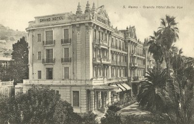 San Remo, Italia, Grande Hotel Belle Vue tekijältä Italian Photographer