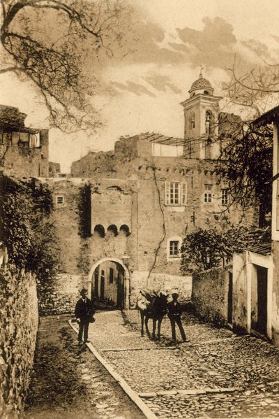 San Remo, Porta S Giuseppe (m/w kuva) tekijältä Italian Photographer