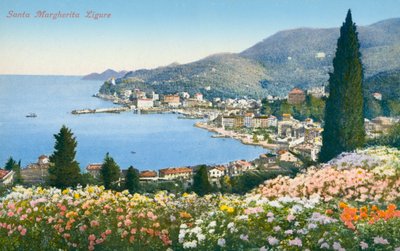 Santa Margherita Ligure, Italia (värillinen kuva) tekijältä Italian Photographer