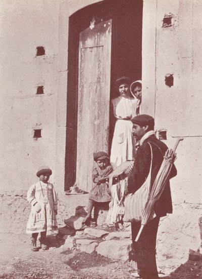 Sisilia: vaeltava muusikko (s/w-kuva) tekijältä Italian Photographer